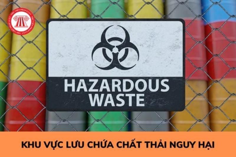 kho chua chat thai nguy hai an toan dam bao tieu chuan moi truong